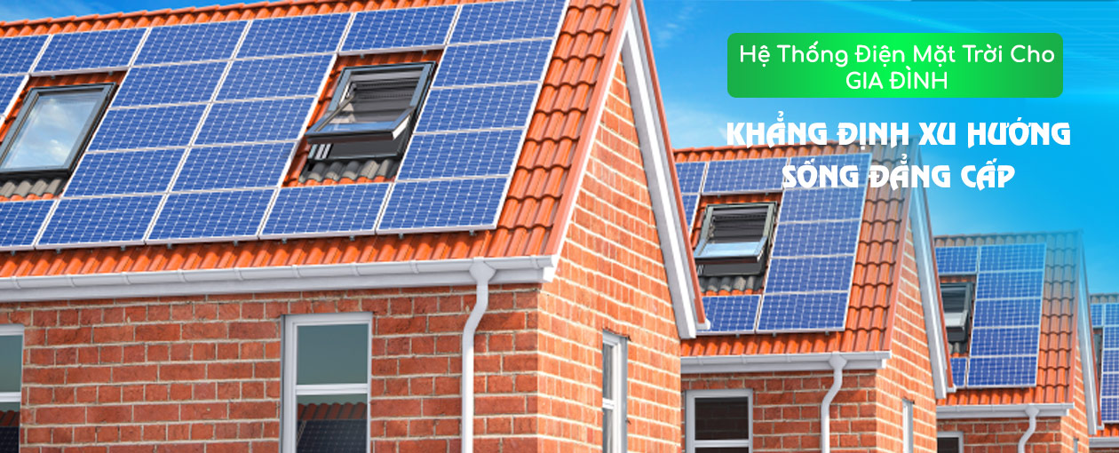 Điện mặt trời hòa lưới hộ gia đình