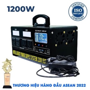 Bộ lưu điện NLMT 1200W Mini