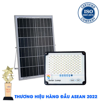 ĐÈN CHỐNG CHÓI NĂNG LƯỢNG MẶT TRỜI - 200W