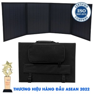 Tấm pin NLMT 100W gấp gọn